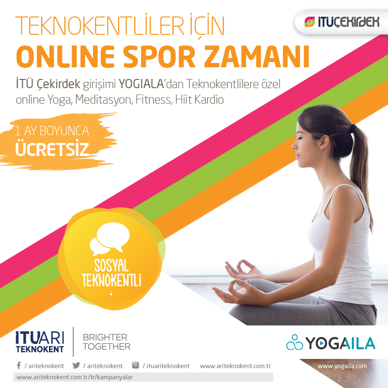 Teknokentliler için Online Spor Zamanı