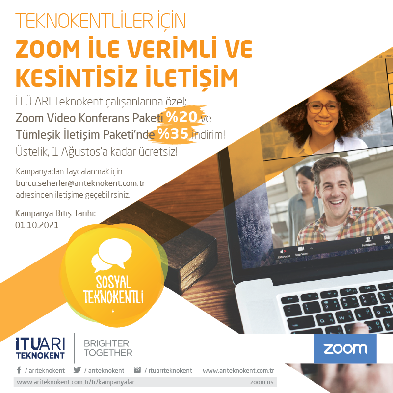 Teknokentliler için Zoom ile Verimli ve Kesintisiz İletişim