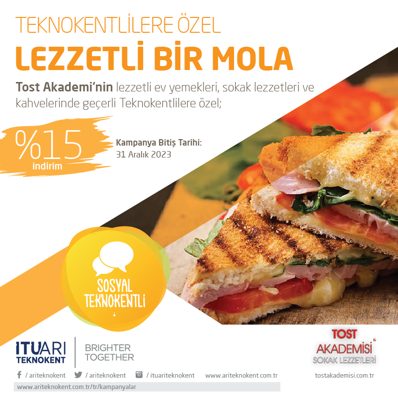 TOST AKADEMİ TEKNOKENT KAMPANYASI