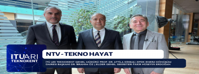 Genel M&uuml;d&uuml;r&uuml;m&uuml;z Prof. Dr. Attila Dikbaş NTV Tekno Hayat'ta!