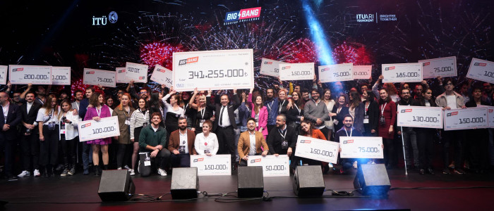 BIG BANG STAGE WITNESSED OVER 341 MILLION TL OF AWARDS, CASH AND INVESTMENTS