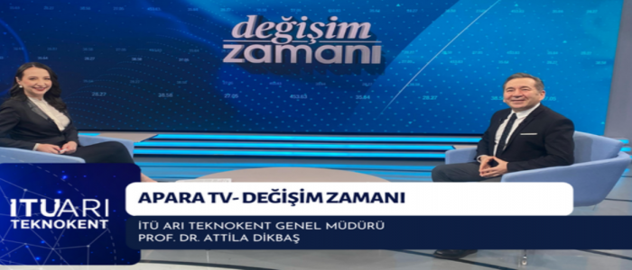 Genel Müdürümüz Prof. Dr. Attila Dikbaş, A Para TV Ekranlarındaydı!