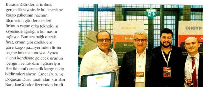 KARGOYU TEKNOLOJİ İLE BİRLEŞTİRDİLER